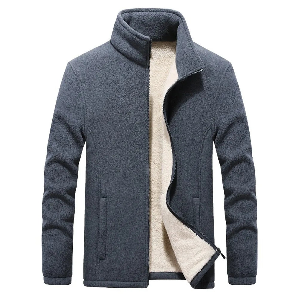 Male Fleece Zip-Up Jacket