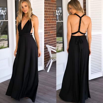 Women's Multiway Wrap Dress - Fashinoza