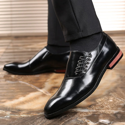 Men's Bertolini Genuine Leather Oxford Shoes