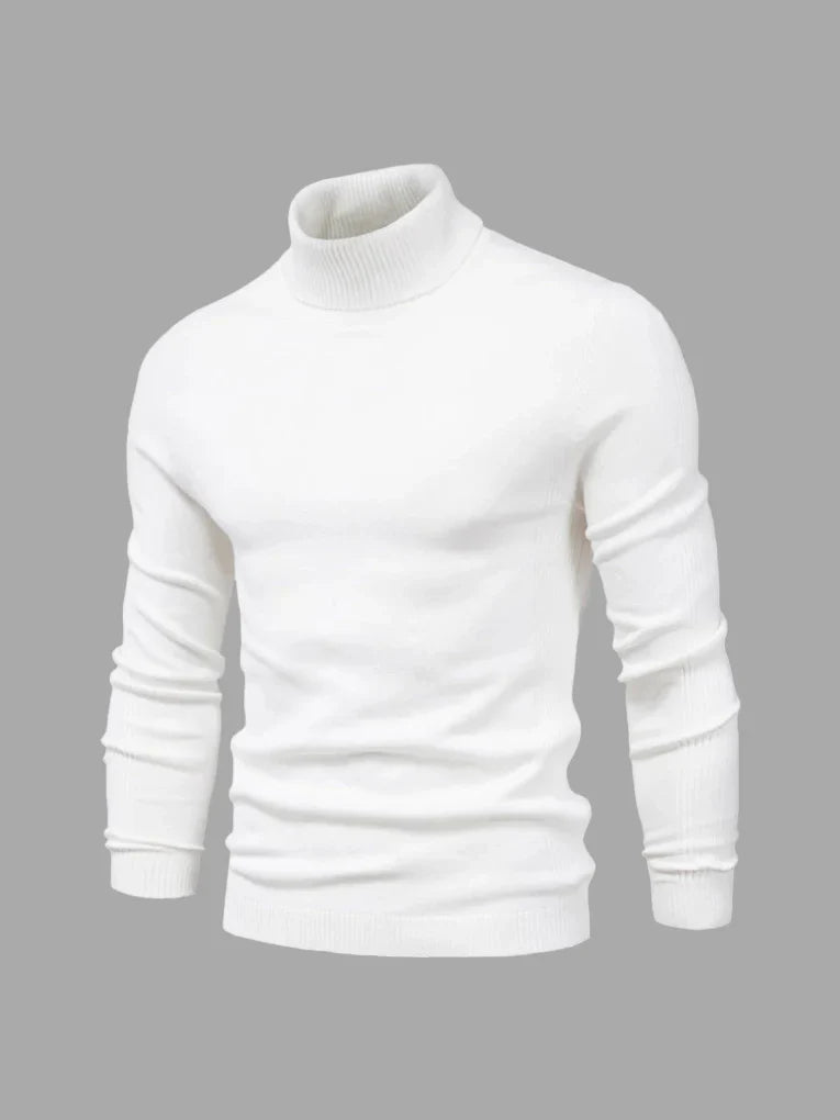 Men's Turtleneck Sweater Washable