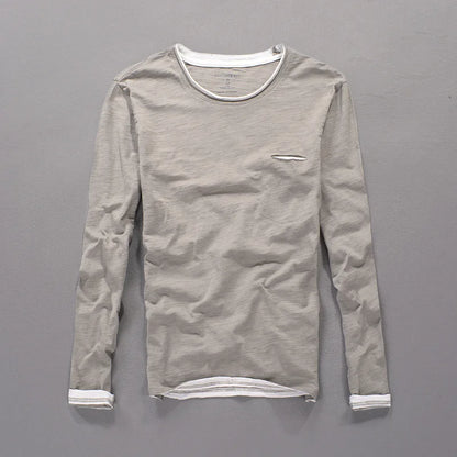 Hadrian Men's Cotton Henley Shirt
