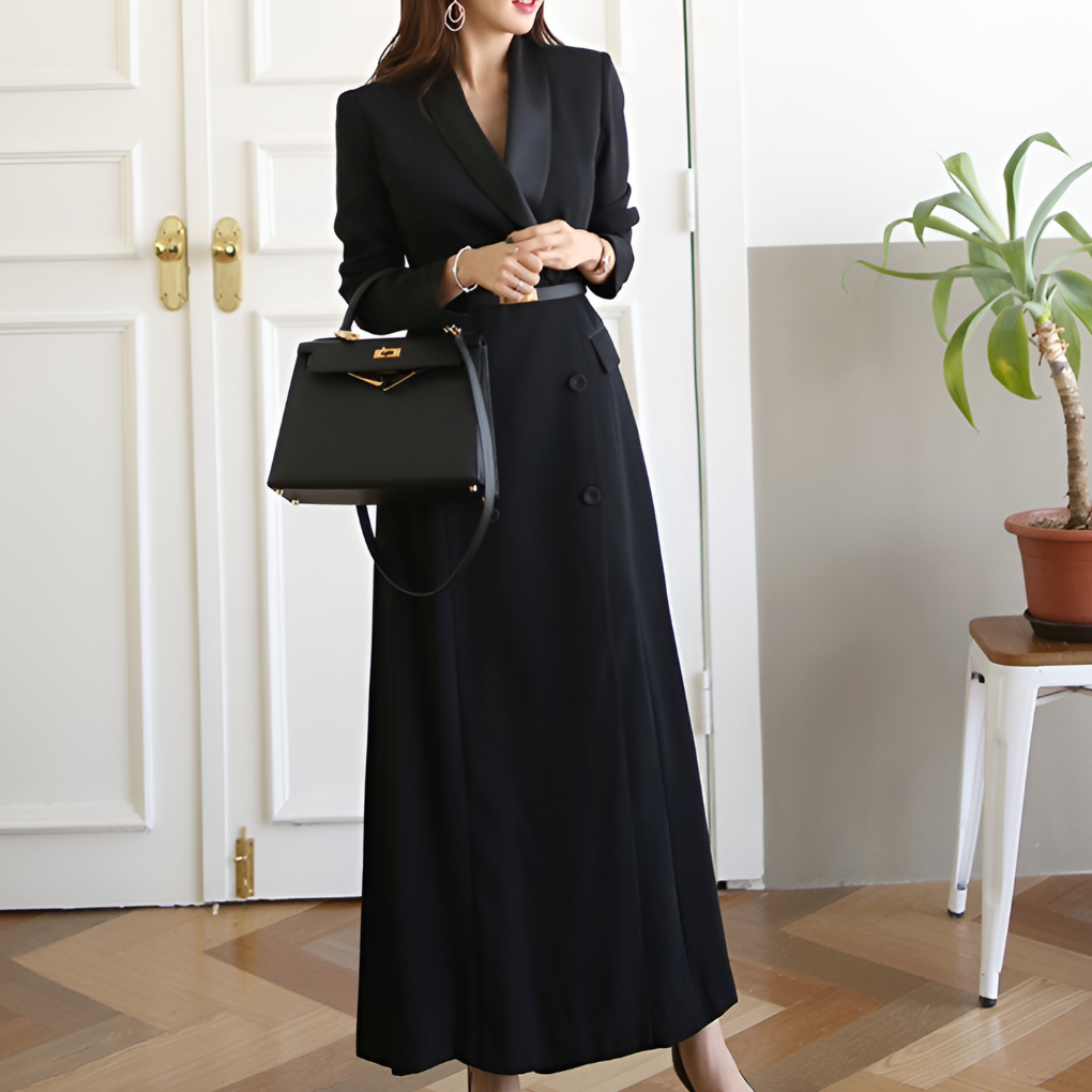 Double Breasted Blazer Modern Fit - Fashinoza