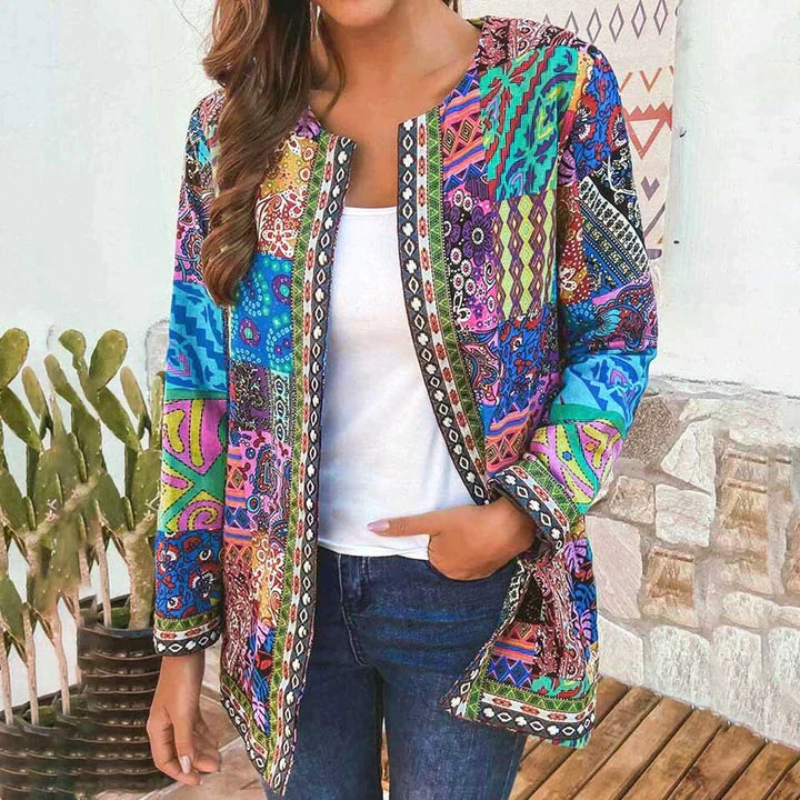 Women’s Artisan-Inspired Statement Jacket