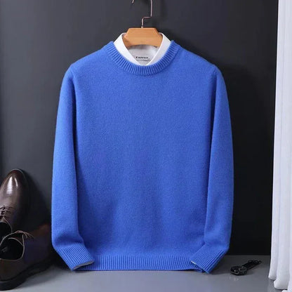 Women's Fine Wool Sweater Relaxed Fit Beige
