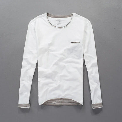 Hadrian Men's Cotton Henley Shirt