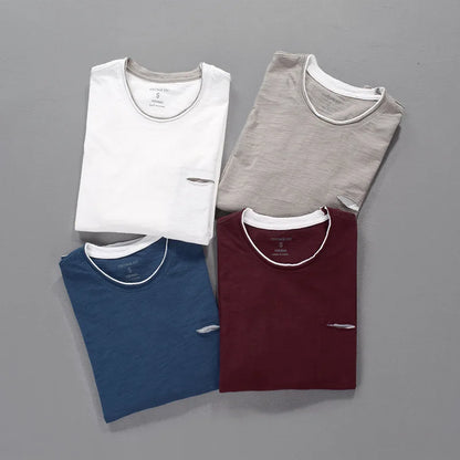 Hadrian Men's Cotton Henley Shirt