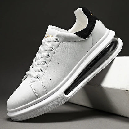 Men's Lace-Up Sneakers Thick Sole - Fashinoza
