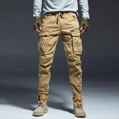Men's Cargo Pants Multiple Pockets - Fashinoza