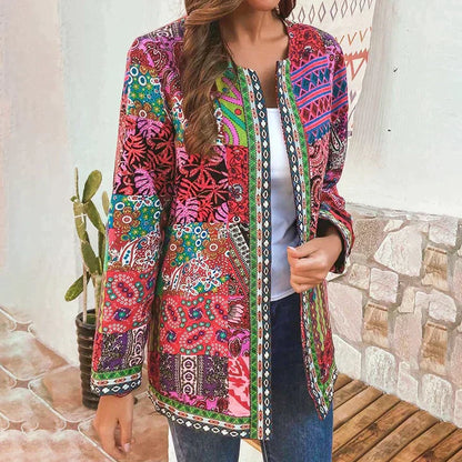 Women’s Artisan-Inspired Statement Jacket