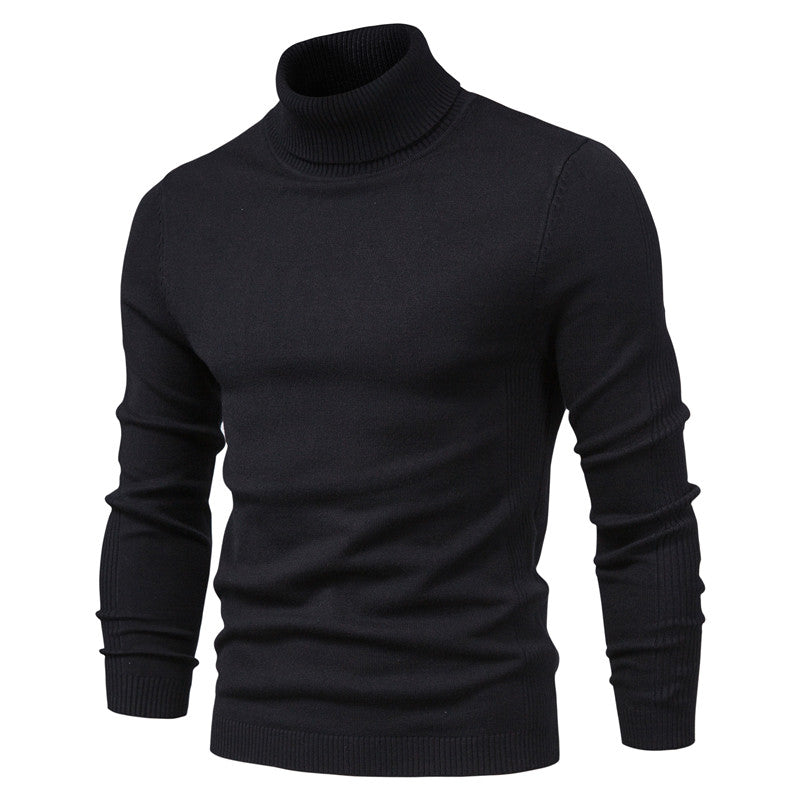 Isaac | Casual Men's Turtleneck Knit Sweater