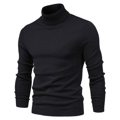 Isaac | Casual Men's Turtleneck Knit Sweater
