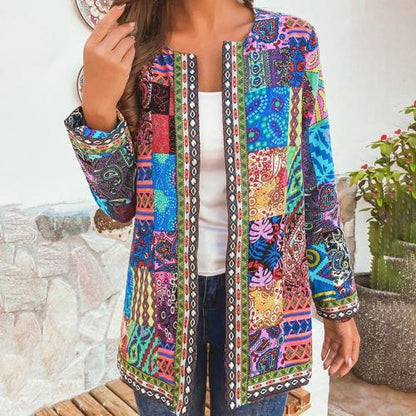 Women’s Artisan-Inspired Statement Jacket