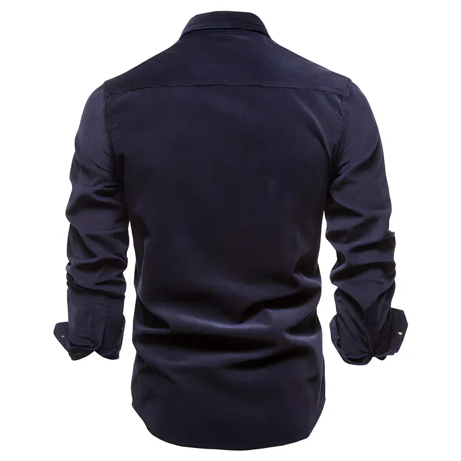 Men's Casual Button Down Shirt Cotton