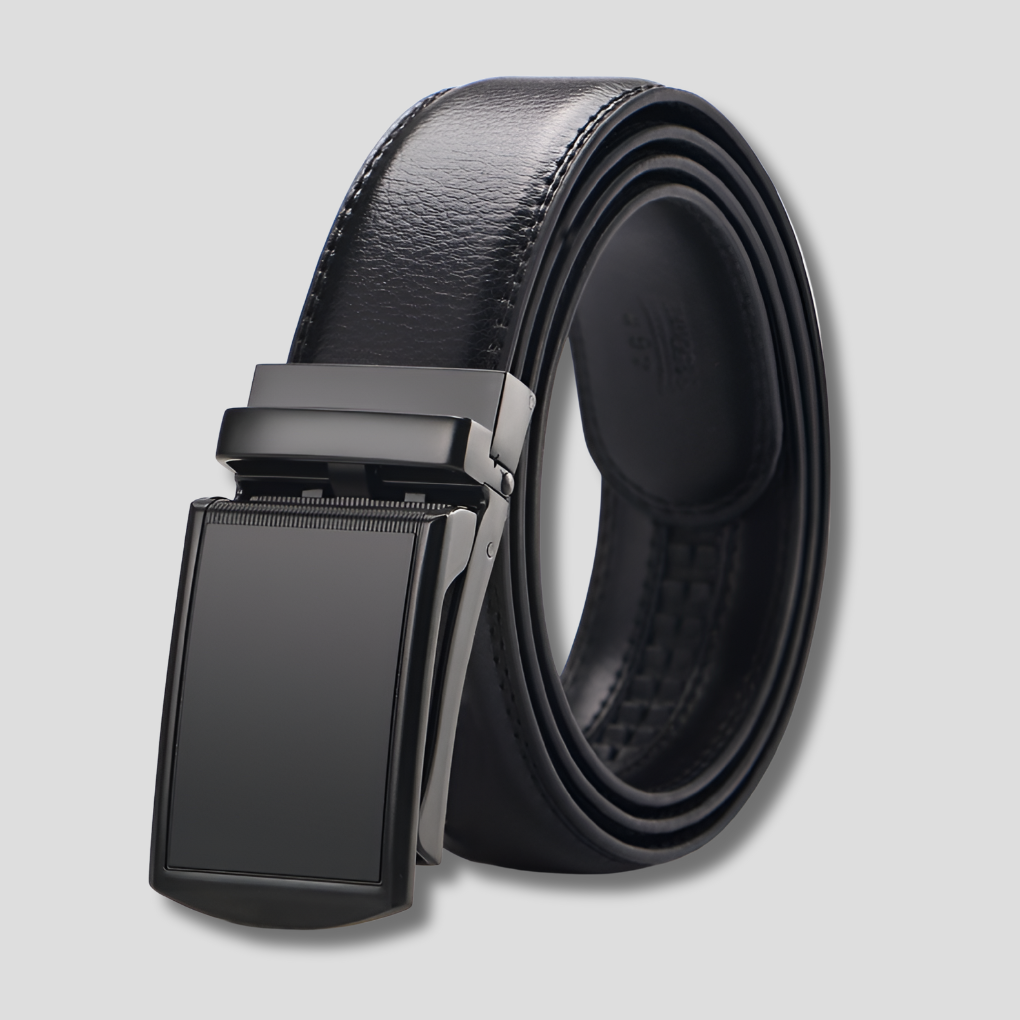 Men's Automatic Leather Belt - Fashinoza