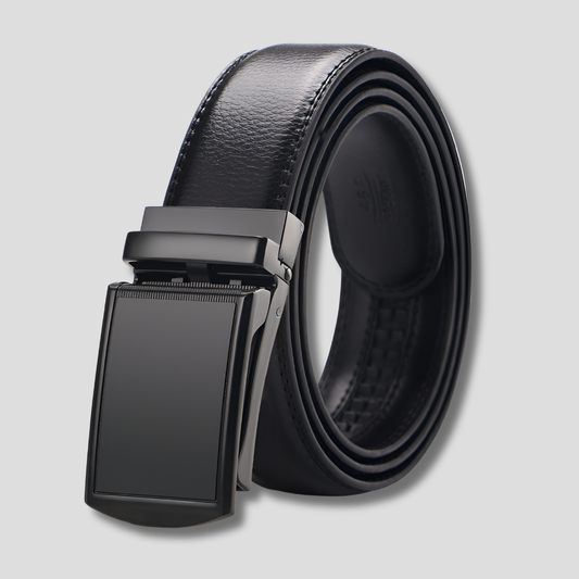 Men's Automatic Leather Belt - Fashinoza