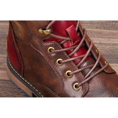 Men's Ankle Boots Lace-Up