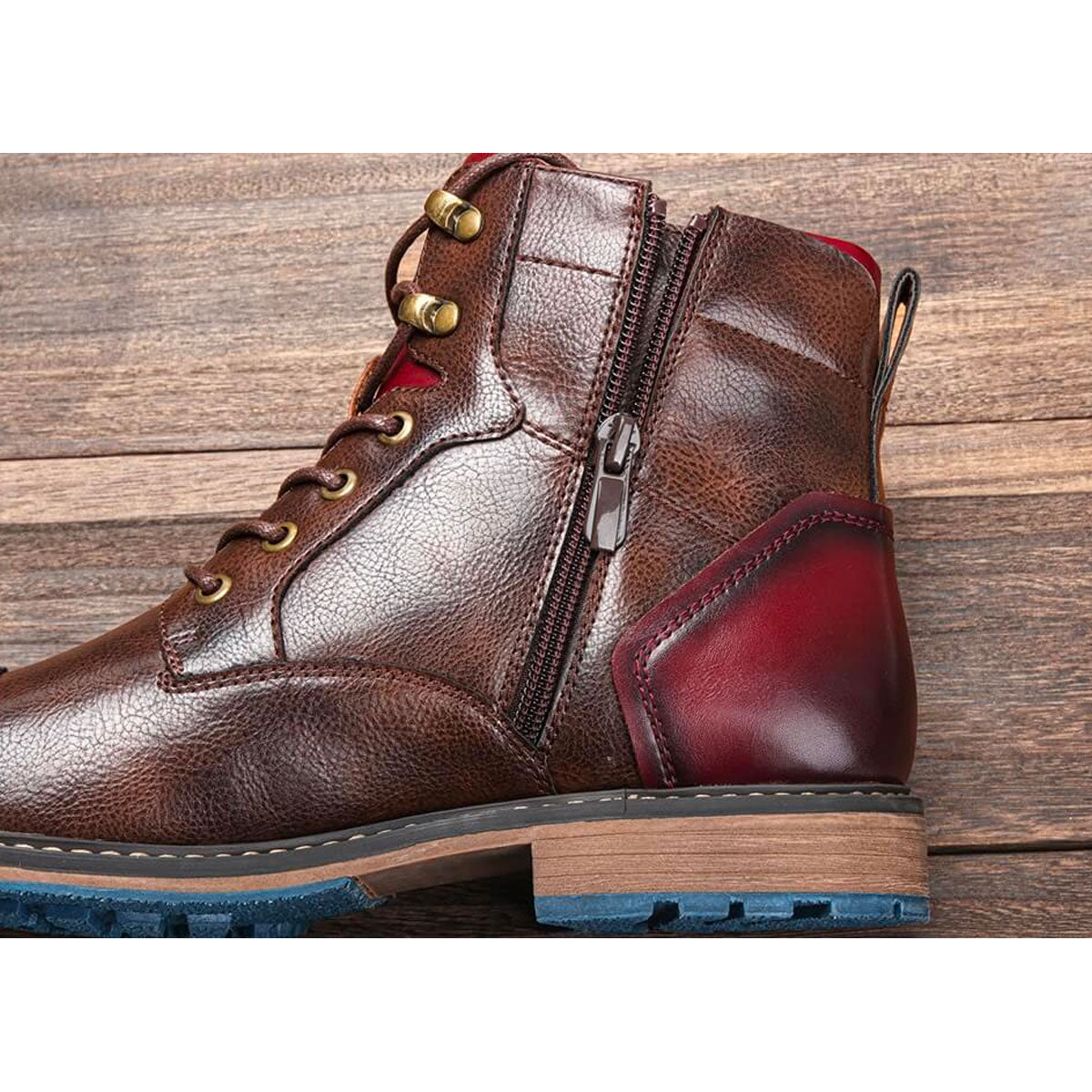Men's Ankle Boots Lace-Up
