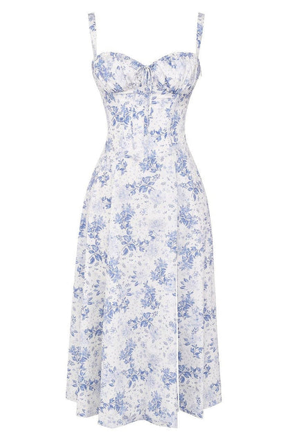 Women's Floral Waist Shaping Dress