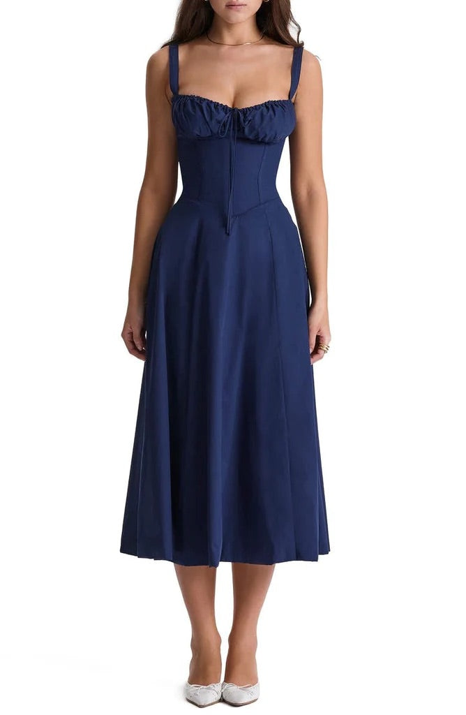 Women's Floral Waist Shaping Dress