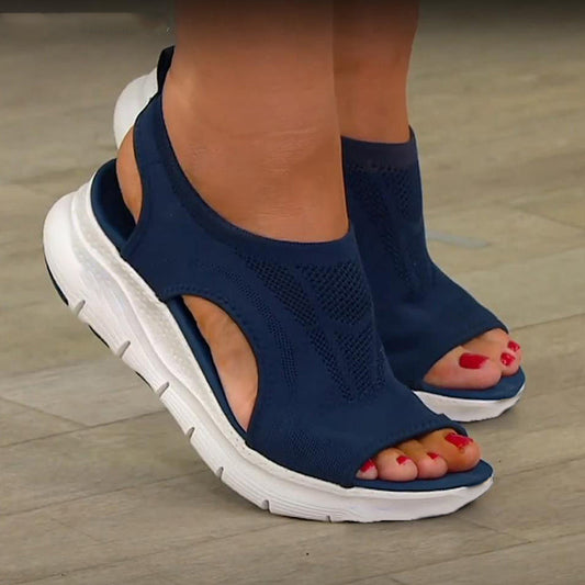 Nell Women's Leather Sandals - Fashinoza
