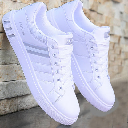 Classic Stripe Lace-Up Sneakers