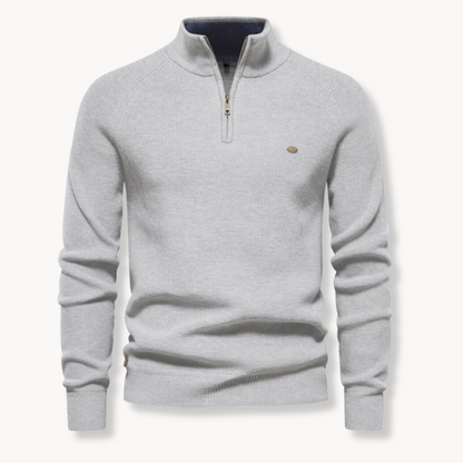 Michael | Men Spring Zip Neck Sweater