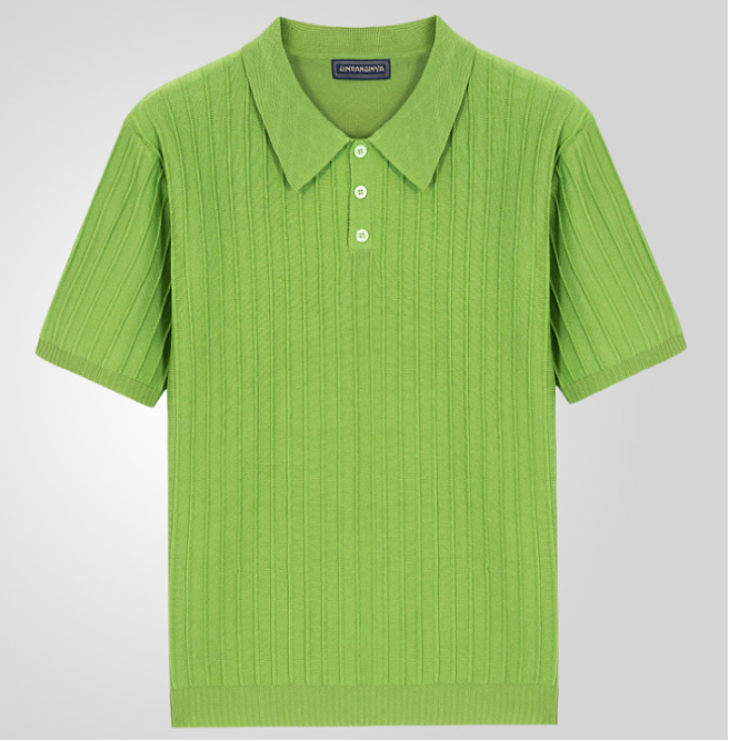 Men's Summer Polo Shirt Comfortable Cotton