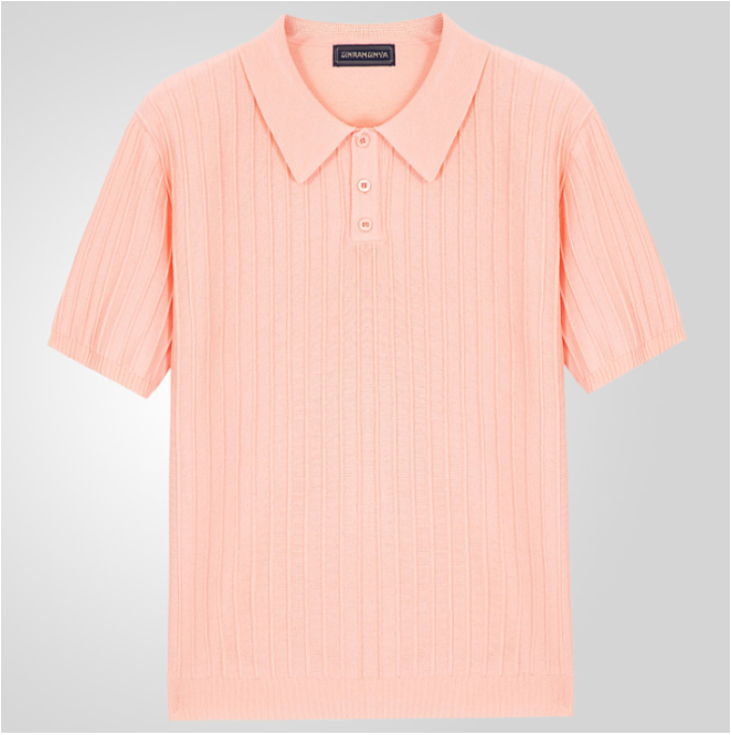 Men's Summer Polo Shirt Comfortable Cotton