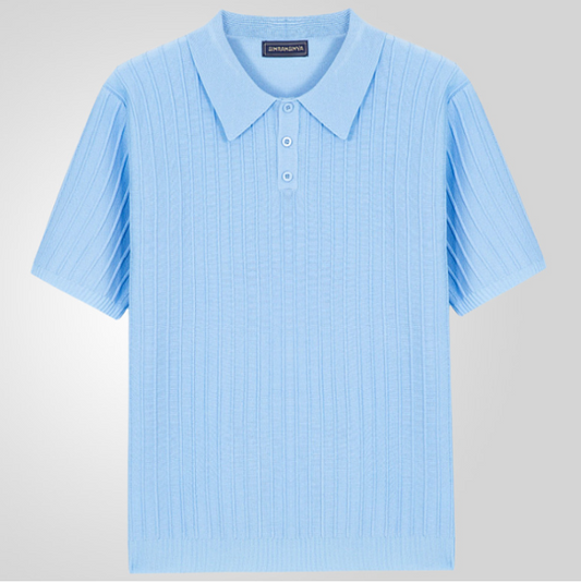Men's Summer Polo Shirt Comfortable Cotton - 
Fashinoza