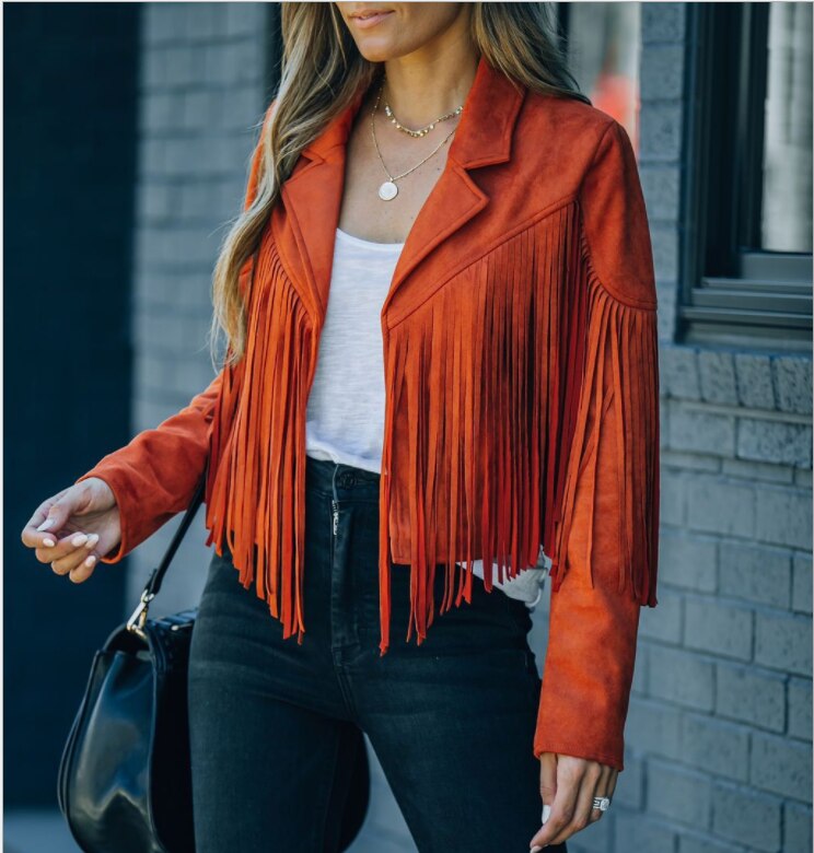Jodi | Women Summer Fringe Style Jacket