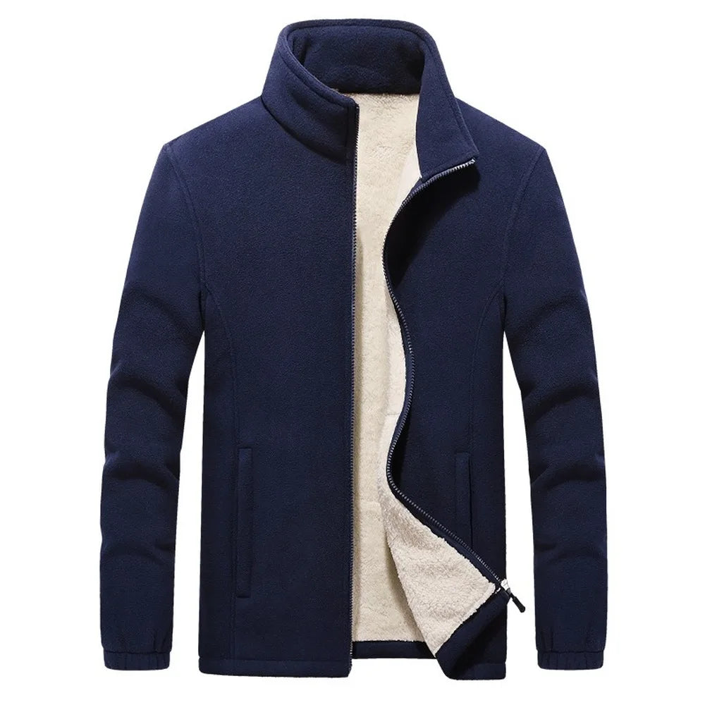 Male Fleece Zip-Up Jacket