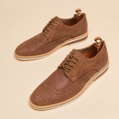 Men's Zaviar Genuine Leather Shoes