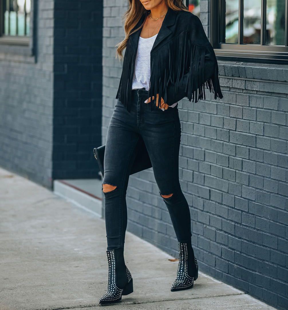 Jodi | Women Summer Fringe Style Jacket