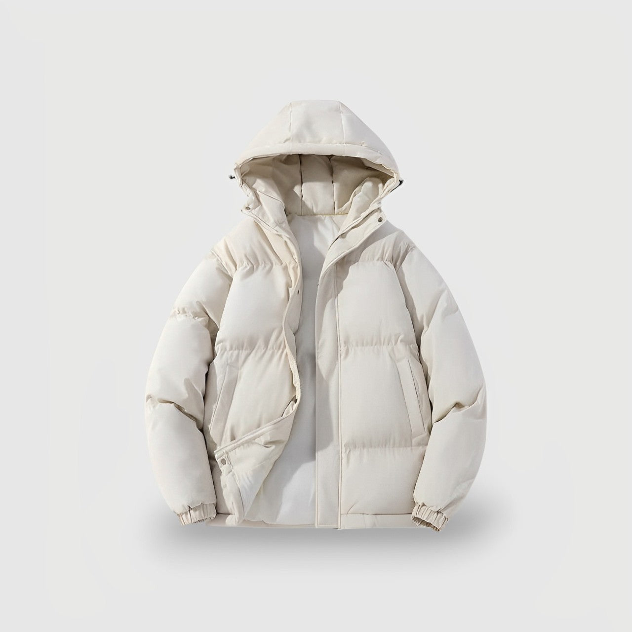 Women's Insulated Puffer Parka Jacket Quilted Hooded Water Resistant