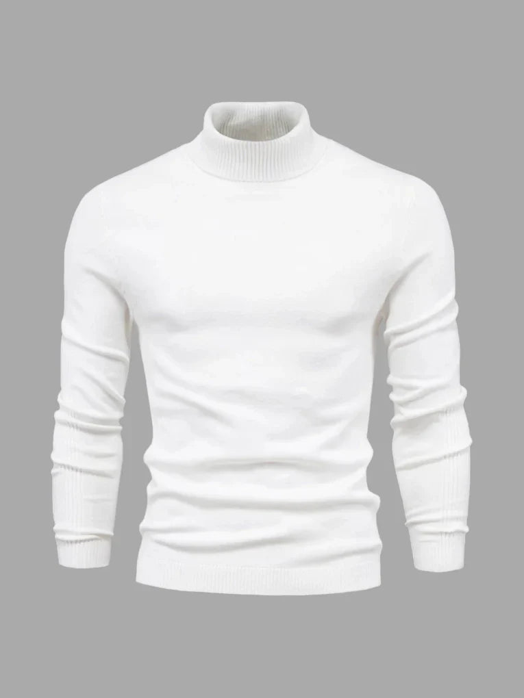 Men's Turtleneck Sweater Washable