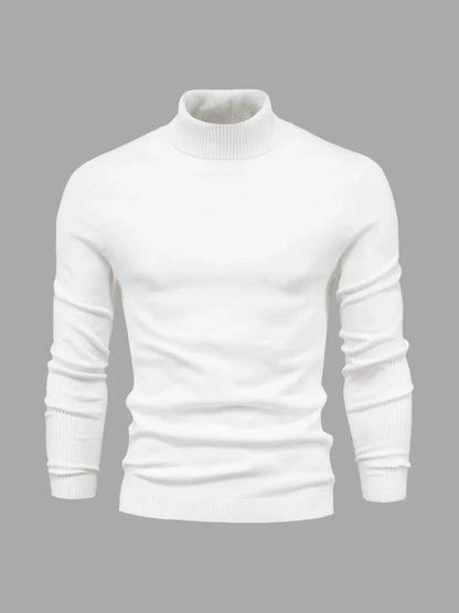 Men's Turtleneck Sweater Washable