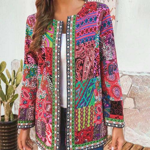 Women’s Artisan-Inspired Statement Jacket