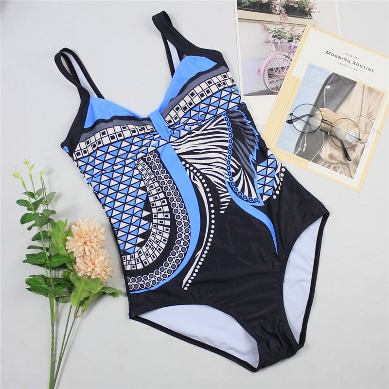 Women's Shaping Swimsuit Flattering Fit - Fashinoza