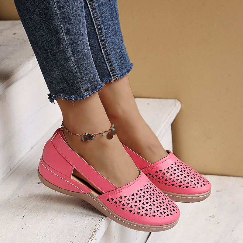Women's Canvas Espadrille Shoes - Fashinoza