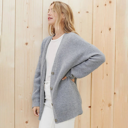 Jasmine | Women Spring Knit Button Cardigan