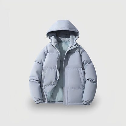 Women's Insulated Puffer Parka Jacket Quilted Hooded Water Resistant