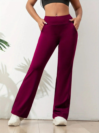 High-Waisted Yoga Pants for Women – Flexible & Stylish-Caliboot