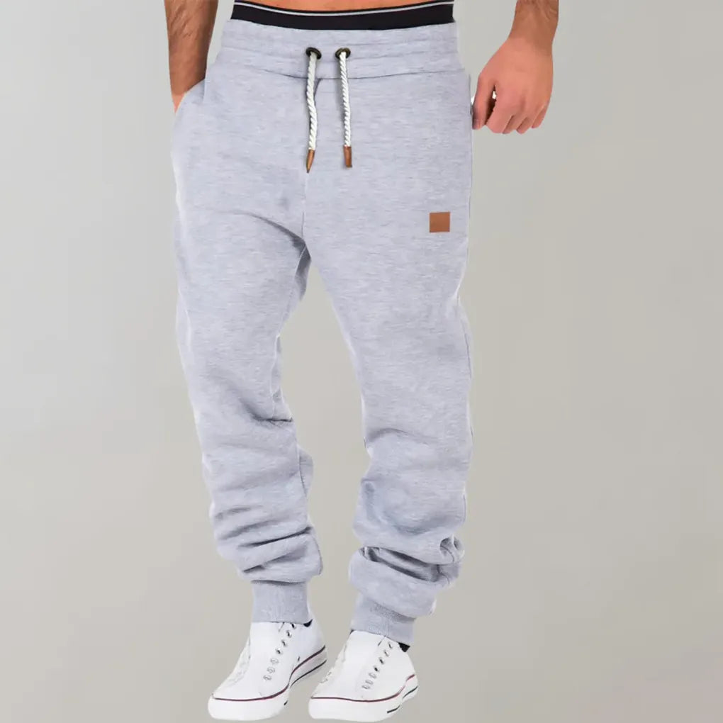 Men's Cotton Jogger Pants Relaxed Fit