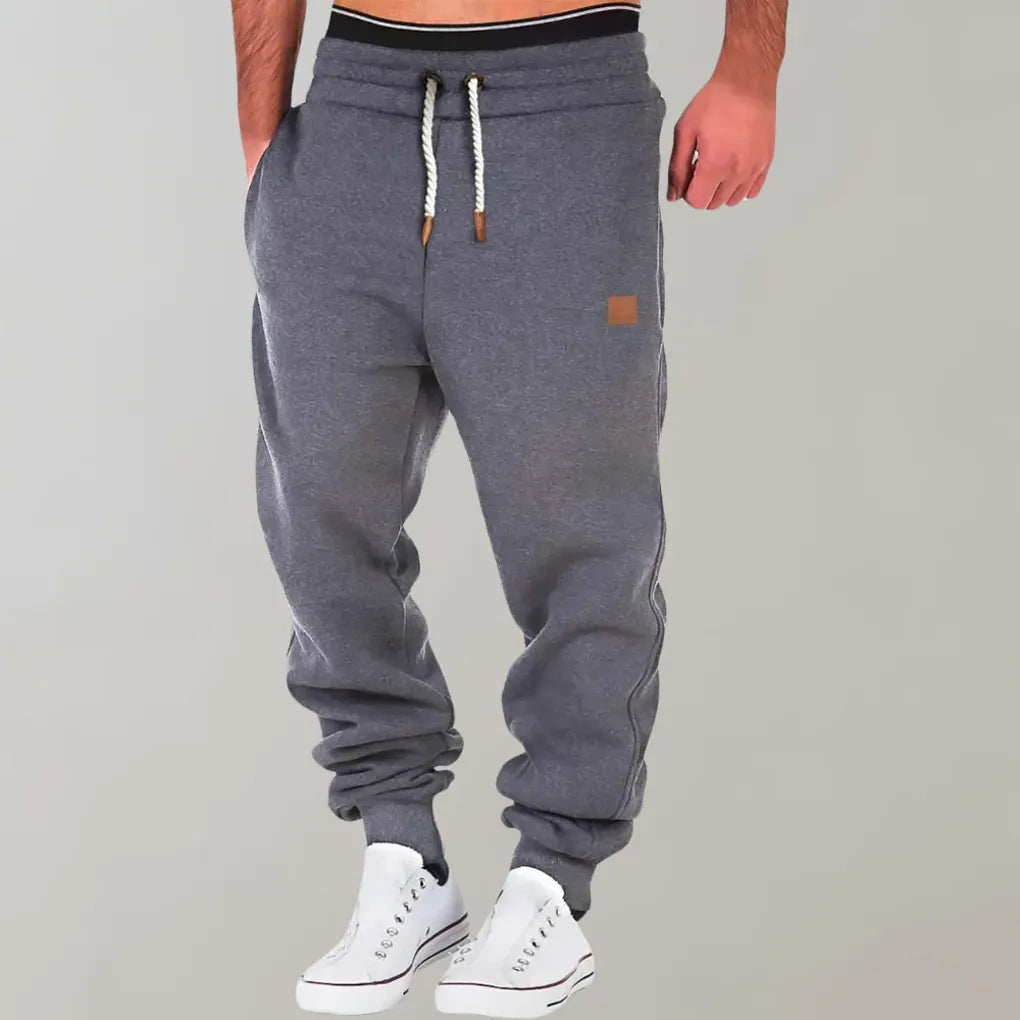 Men's Cotton Jogger Pants Relaxed Fit