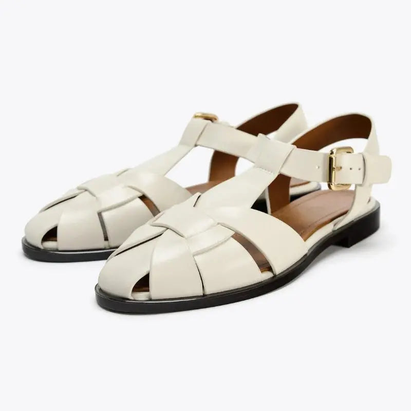 Women's Ankle Strap Sandals Comfortable Summer Sandals - 
Fashinoza