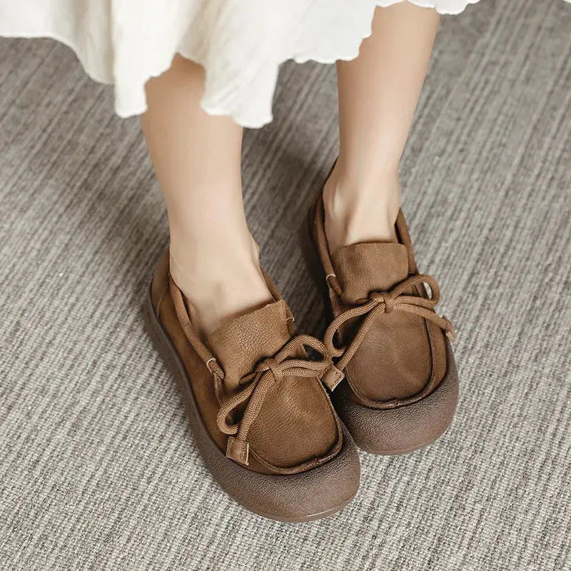 Women's Mary Jane Flats Breathable Comfort - 
Fashinoza