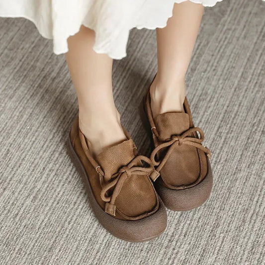 Women's Mary Jane Flats Breathable Comfort - 
Fashinoza
