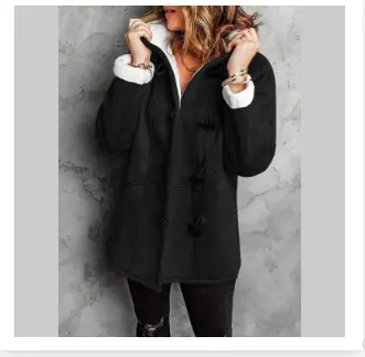 Hooded Toggle Winter Coat for Women – Cozy & Stylish Outerwear-Caliboot