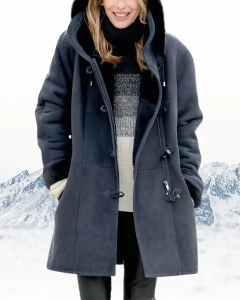 Women's Hooded Warm Winter Coat - 
Fashinoza