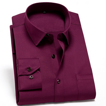 Men's Stretch Over-Shirt Anti Wrinkle
